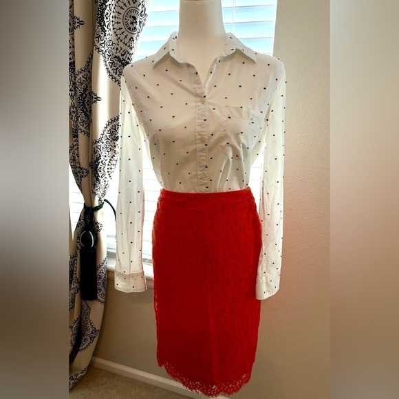 J Crew & Old Navy & Gap Women's Lot Bundle: Skirts & Button-Down Shirts - Picture 2 of 16